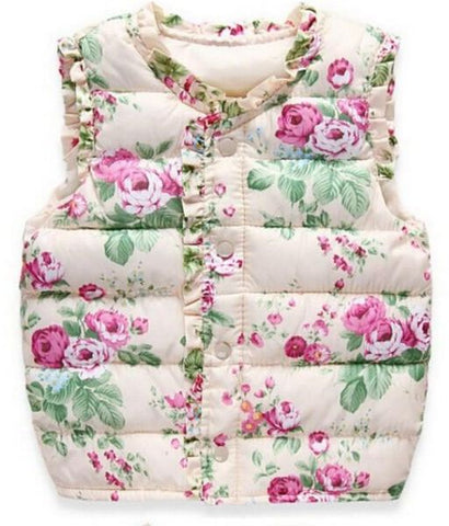 Beautiful Assorted Sleeveless Jacket for Kids